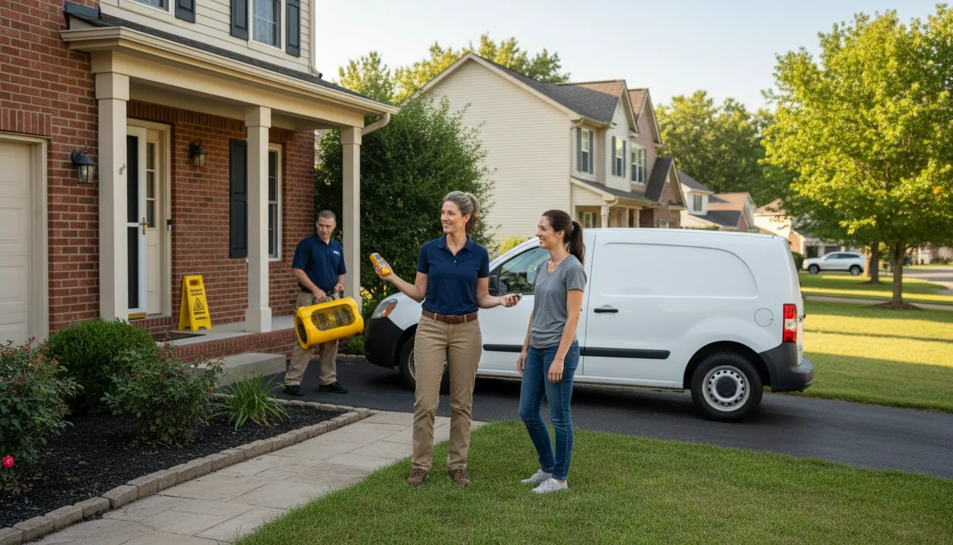Water restoration image for Water Damage & Restoration Services in Cromwell, MN